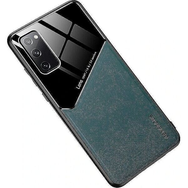 Mocco Lens Leather Back Case for Xiaomi Mi 11 Green