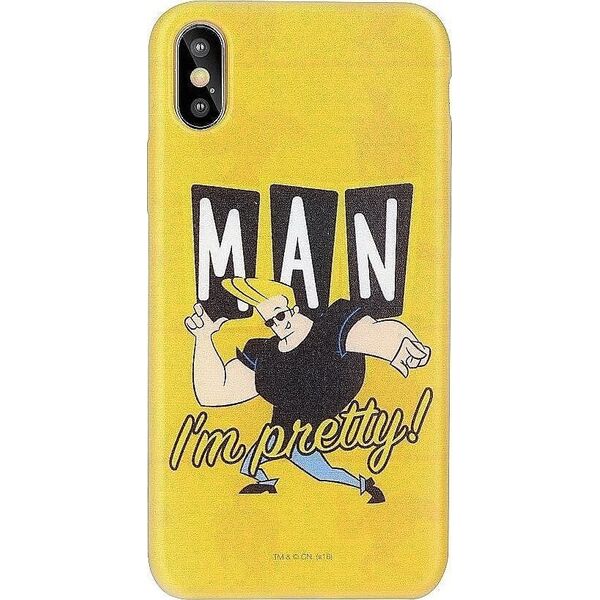 Cartoon Network Johnny Bravo Silicone Case for Apple iPhone XS Max Man