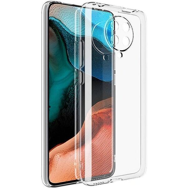 Mocco Ultra Back Case 1 mm Silicone Case for Xiaomi Redmi Note 9T 5G Transparent