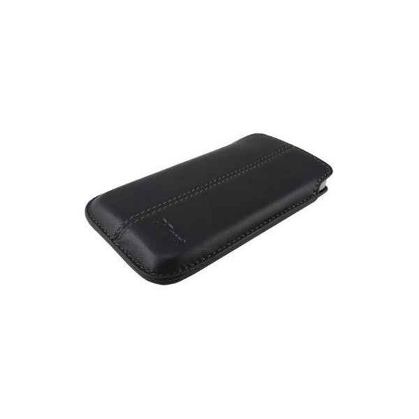 Trust Leather Sleeve Universal Case 7 - 12.5 cm Black