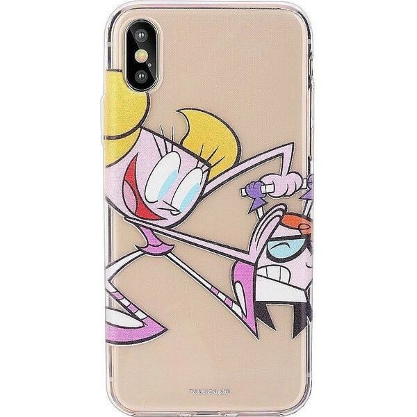 Cartoon Network Dexter Silicone Case for Samsung J610 Galaxy J6 Plus (2018) Dexter with Dee Dee