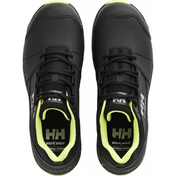 Μπότες HELLY HANSEN Barcode MXR Low S3S, μαύρο/κίτρινο 45