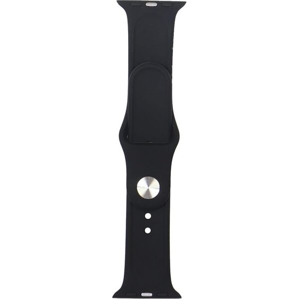 Λουράκι ρολογιού Audi Geometric Pattern Silicone για Apple Watch 40/41/42mm μαύρο
