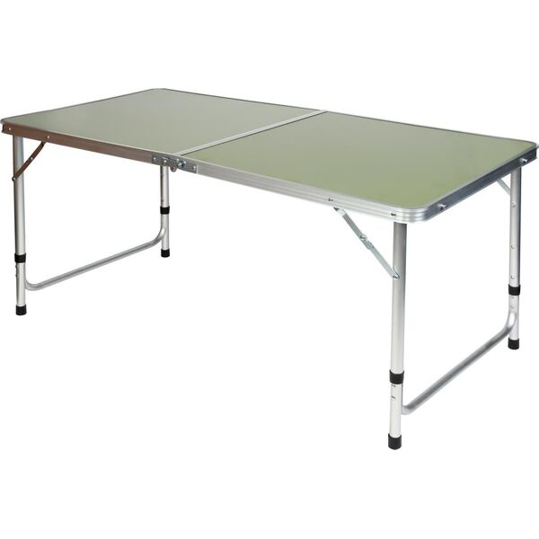 STOLIK TURYSTYCZNY SKŁADANY KEMPINGOWY 120X60X70/62/55CM ZIELONY