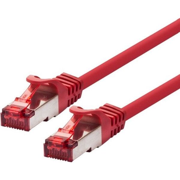 LOGON PROFESSIONAL TCR66SS050R kabel sieciowy Czerwony 5 m Cat6 S/FTP (S-STP)