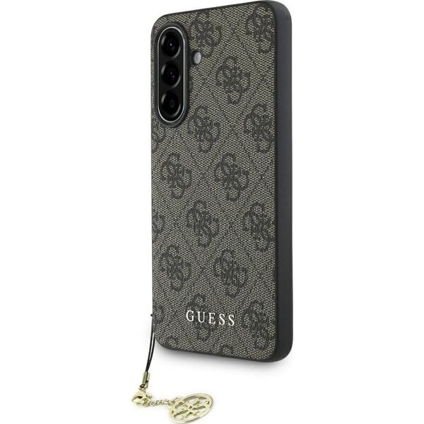 Etui Guess 4G Charms Collection do       Samsung Galaxy A56 brązowy