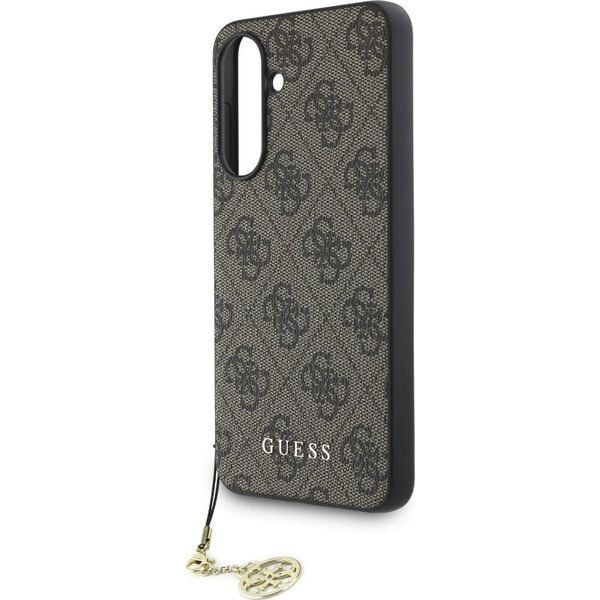 Etui Guess 4G Charms Collection do       Samsung Galaxy A56 brązowy