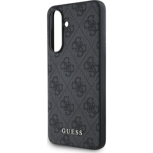 Case Guess 4G Metal Gold Logo for Samsung Galaxy A56 black