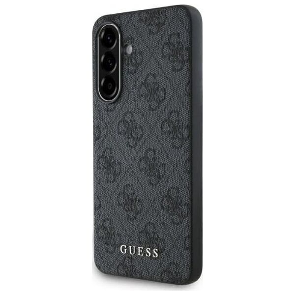 Case Guess 4G Metal Gold Logo for Samsung Galaxy A56 black