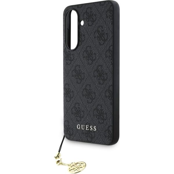 Case Guess 4G Charms Collection for Samsung Galaxy A56 black