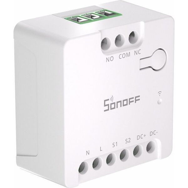 Przełącznik WiFi SONOFF MINI-D Matter (AC/DC 12-48V, styk bezpotencjałowy) Sonoff