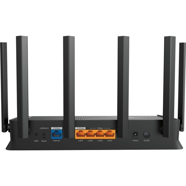 TP-Link Archer BE400 wireless router 2.5 Gigabit Ethernet Dual-band (2.4 GHz / 5 GHz) Black