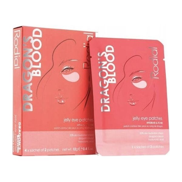 Set, Rodial, Dragon's Blood, Hydrating, Eye Patch, 4 pcs, 3 g For Women