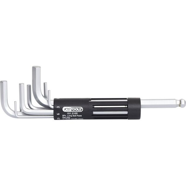 8-piece hex key set KS TOOLS