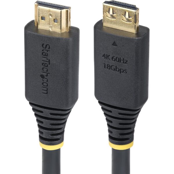 StarTech HDMI2-CABLE-GRIP-6F kabel HDMI 1,8 m HDMI Typu A (Standard) Czarny