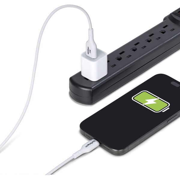 StarTech USB2AC2MNCWHE kabel USB USB 2.0 2 m USB A USB C Biały