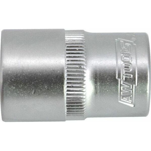 AWTools AWTOOLS ΕΞΑΓΩΝΗ ΥΠΟΔΟΧΗ 1/2" ΚΟΝΤΗ 14mm BLACK LINE
