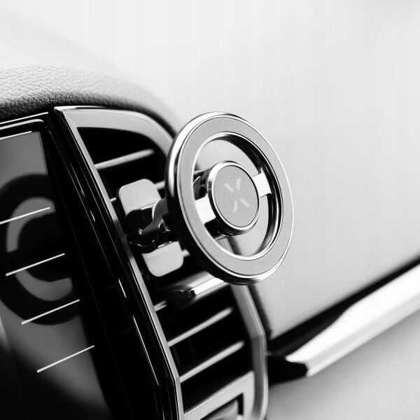 FIXED MagMount Vent - magnetyczny uchwyt samochodowy na kratkę nawiewu czarny - Gwarancja bezpieczeństwa. Proste raty. Bezpłatna wysyłka od 170 zł.