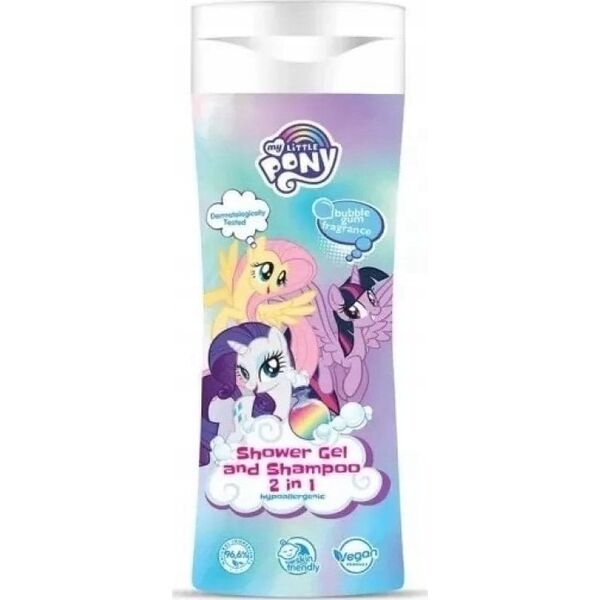 Art.rozne MK MY LITTLE PONY Żel pod prysznic i szampon 2w1 guma balonowa 300ml