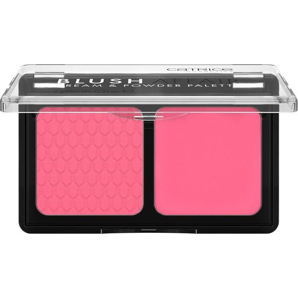 Catrice Blush Affair Cream & Powder Palette Paleta Róży W Kremie I Pudrze 6g Pleasing Pink (020)