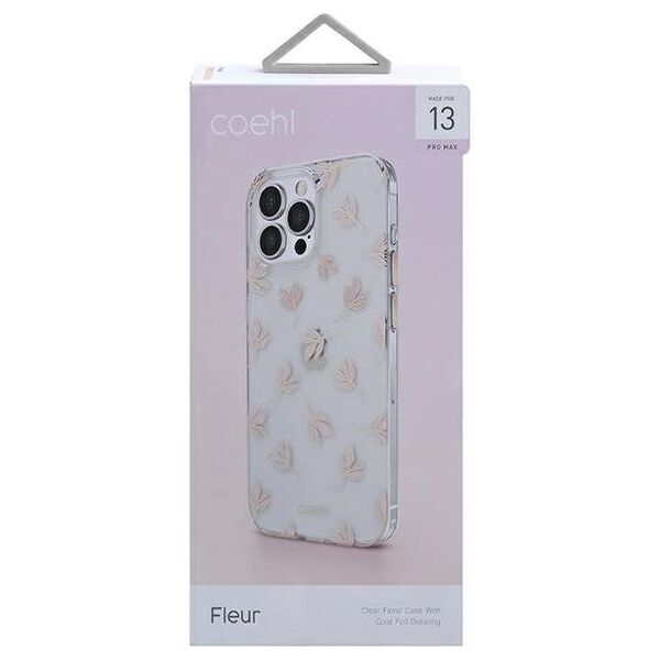 Uniq Etui UNIQ Coehl Fleur Apple iPhone 13 Pro Max różowy/blush pink