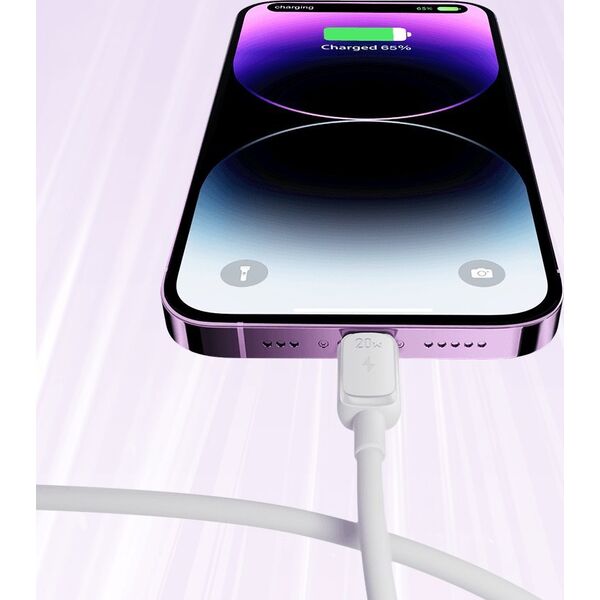 Kabel USB Joyroom USB-C - Lightning 1.2 m Biały (JYR756)