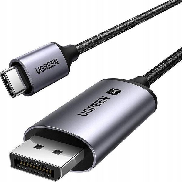 Kabel USB Ugreen USB-C - DisplayPort 3 m Czarny (6941876228393)