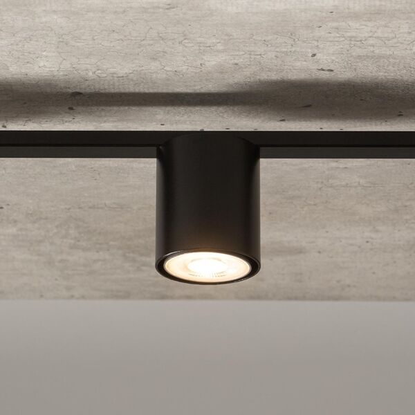 Lampa sufitowa Sigma Natynkowa lampa sufitowa Sky tuby do gabinetu czarne