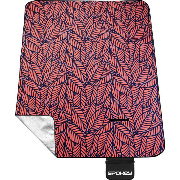 Spokey Koc piknikowy PICNIC LEAF liście 180x210cm Spokey