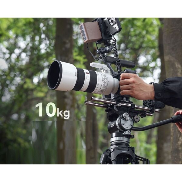 Profesjonalna Głowica Heavy Duty Video 360 Olejowa 75mm 10kg /  ULANZI / T045
