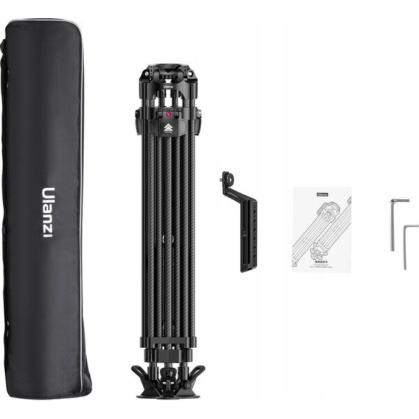 Profesjonalny STATYW do Filmowania VIDEO 25kg 149.5cm BOWL 75mm / Ulanzi / T047