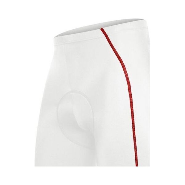 Spodenki rowerowe zeroRH+ Prime white-black-red - M
