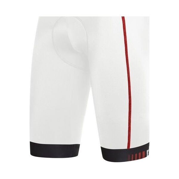 Spodenki rowerowe zeroRH+ Prime white-black-red - M
