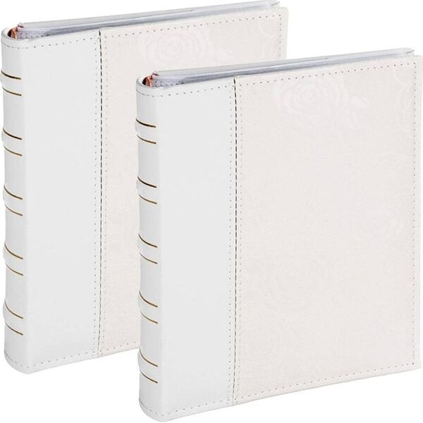 Victoria Collection Album B 10x15/200M Rose, white 2pcs