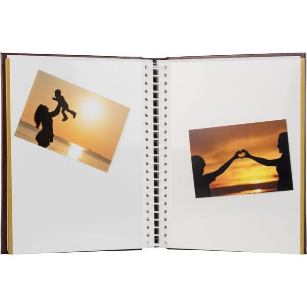 Victoria Collection Album B 10x15/200M Rose, white 2pcs