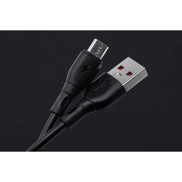 Καλώδιο BLUE STAR ECO 2A USB A σε Micro USB PJ68-23-2 1m μαύρο