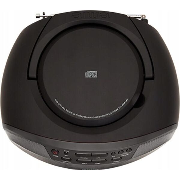 Boombox AIWA BBTU-500 DAB+/FM RDS/CD/USB/BT μαύρο