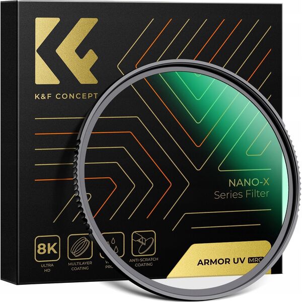 Zaawansowany Filtr Armor Uv Ultrafioletowy K&f Nano-x Mrc 95 Mm 95mm / Kf01.2750