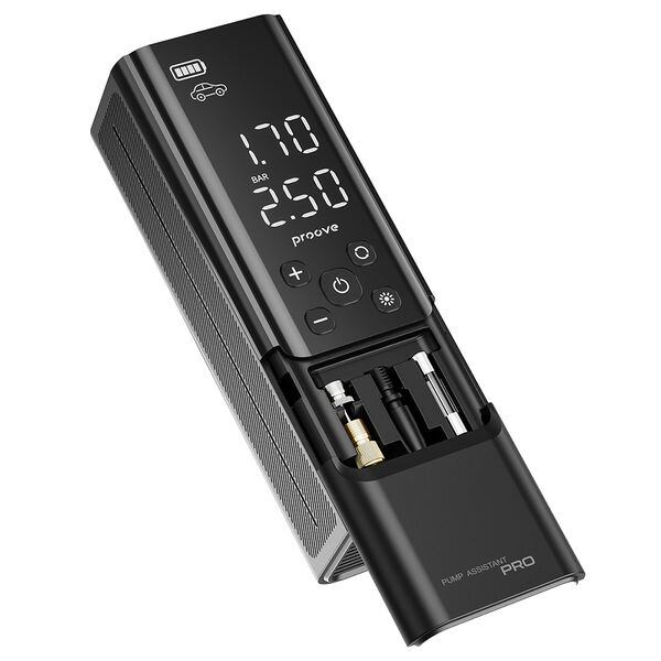 Pompka Elektryczna Rowerowa Bezprzewodowa Sprężarka Kompresor 120w 2500mah / Pump Assistant Pro
