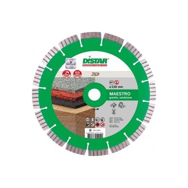 Di-Star TARCZA DIAMENTOWA125 x 2,2 / 1,3 x 12 x 22,23- 10 Maestro H12