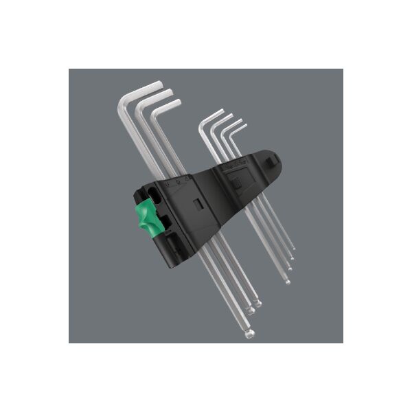Wera Zestaw kluczy trzpieniowych torx typ L T8-T40 9szt. (05073599001)