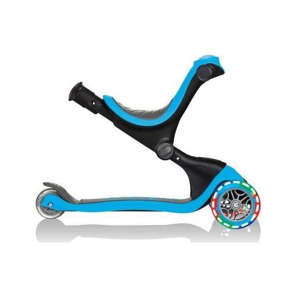 Hulajnoga Globber GO-UP Deluxe Lights Niebieska (646-101)