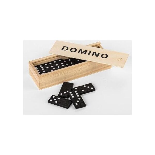 Domino drewniane
