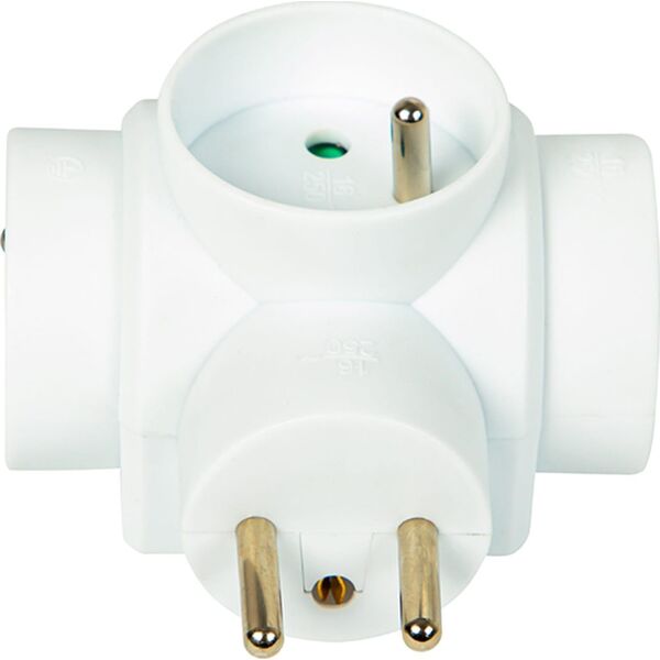 Kabel zasilający Blow 98-605# Rozgałęźnik r-31 pr 3gniazda z uziemieniem