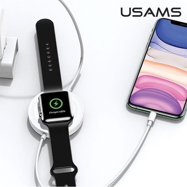 Ładowarka Usams US-CC096 Indukcyjna 2 A (CC96WH02)