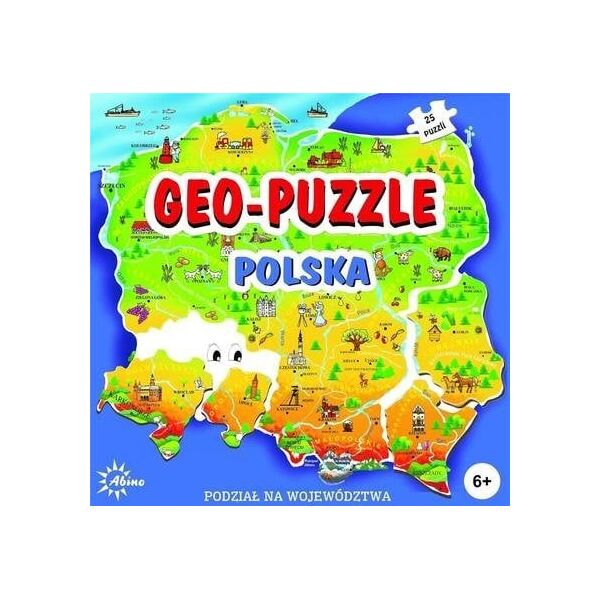 Geo puzzle - Polska ABINO