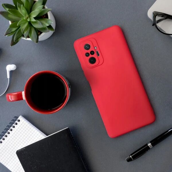 Μαλακή Θήκη για XIAOMI Redmi Note 14 Pro 4G κόκκινο