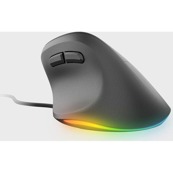 ΚΑΘΕΤΟ ΠΟΝΤΙΚΙ Natec CRAKE 2 PRO 12800DPI ΜΑΥΡΟ ΠΡΟΓΡΑΜΜΑΤΙΖΟΜΕΝΟ ΟΠΤΙΚΟ