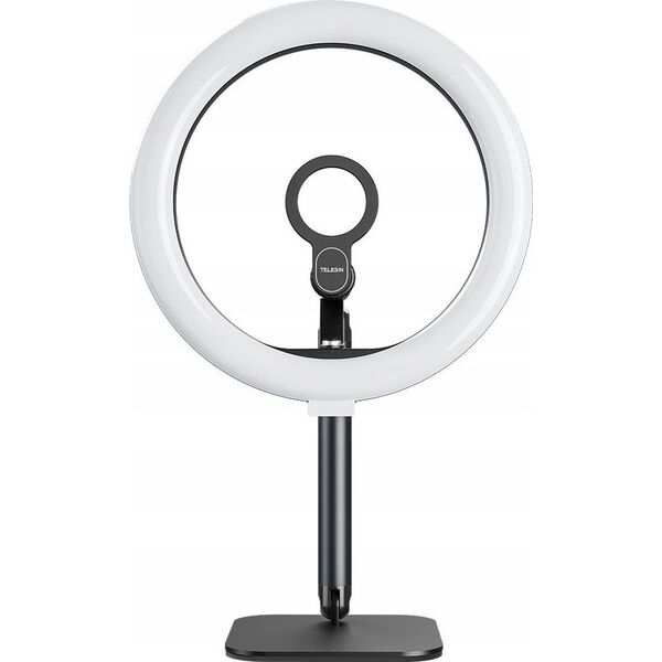 Lampa Pierścieniowa Led Ring 10" / 26 Cm / Vlog 12w Na Statyw 1/4" Selfie Foto Telesin / P3-fs-02