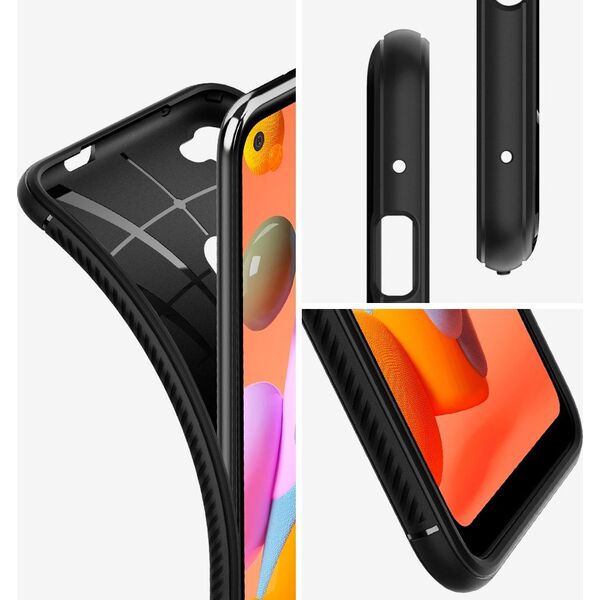 Spigen SPIGEN RUGGED ARMOR GALAXY A11 MATTE BLACK